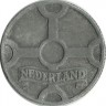 Монета 1 цент 1941г. Нидерланды