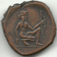 Монета Херсонеса Таврического, UNC. КОПИЯ.