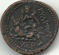 Монета Херсонеса Таврического, UNC. КОПИЯ.  	