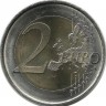 30 лет Флагу Европы. Монета 2 евро. 2015 год, Испания .UNC.