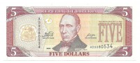 Либерия.  Банкнота  5 долларов. 2009 год.  UNC. 
