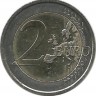 30 лет Флагу Европы. Монета 2 евро. 2015 год, Ирландия. UNC.