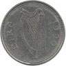 Олень. Монета 1 фунт. 1990 год, Ирландия.