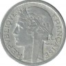 2 франка. 1947 год, (В).  Франция.