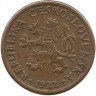 ​Монета 10 геллеров. 1922 год, Карлов мост в Праге. Чехословакия.