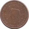 Нидерланды. Монета 1 цент. 2000 год.  