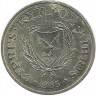 ​Монета 1 цент. 1985 год, Кипр.