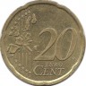 Монета 20 центов 2001 год,  Финляндия.  