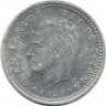 Монета 1 песета, 1989 год.  Испания.