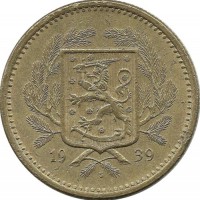 Монета 20 марок. 1939 год, Финляндия.