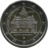 150-летие поджога монастыря Аркади. Монета 2 евро. 2016 год, Греция.UNC.