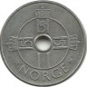 Монета 1 крона. 1999 год, Норвегия.  