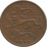Монета 5 сенти. 1931 год, Эстония.
