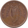 Ирландия. Монета 2 цента. 2002 год.  