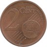 Ирландия. Монета 2 цента. 2002 год.  