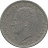 Монета 25 песет, 1975 год. (1977 год). Испания. 