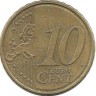 Кипр. Монета 10 центов. 2008 год.  