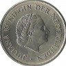 Монета 25 центов 1964г. Нидерланды