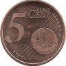 Монета 5 центов, 2011 год, Эстония. UNC.
