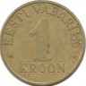 Монета 1 крона 2000 год. Эстония.