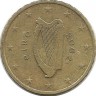 Ирландия. Монета 10 центов. 2002 год.  