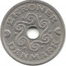 Монета 2 кроны. 1997 год, Дания.  