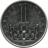 Монета 1 крона. 2012 год, Чехия. 