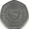 ​Похищение Европы. Монета 50 центов. 1998 год, Кипр.