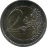 Председательство Словакии в Совете ЕС. Монета 2 евро, 2016 год, Словакия. UNC.