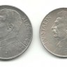  70 лет со дня рождения Иосифа Сталина. Набор 2 монеты. Монета 50 крон. Монета 100 крон. 1949 год, Чехословакия. Серебро.