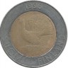 Монета 10 марок. 1996 год, Финляндия.  